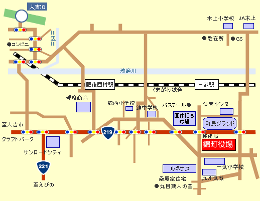 錦町の詳細地図
