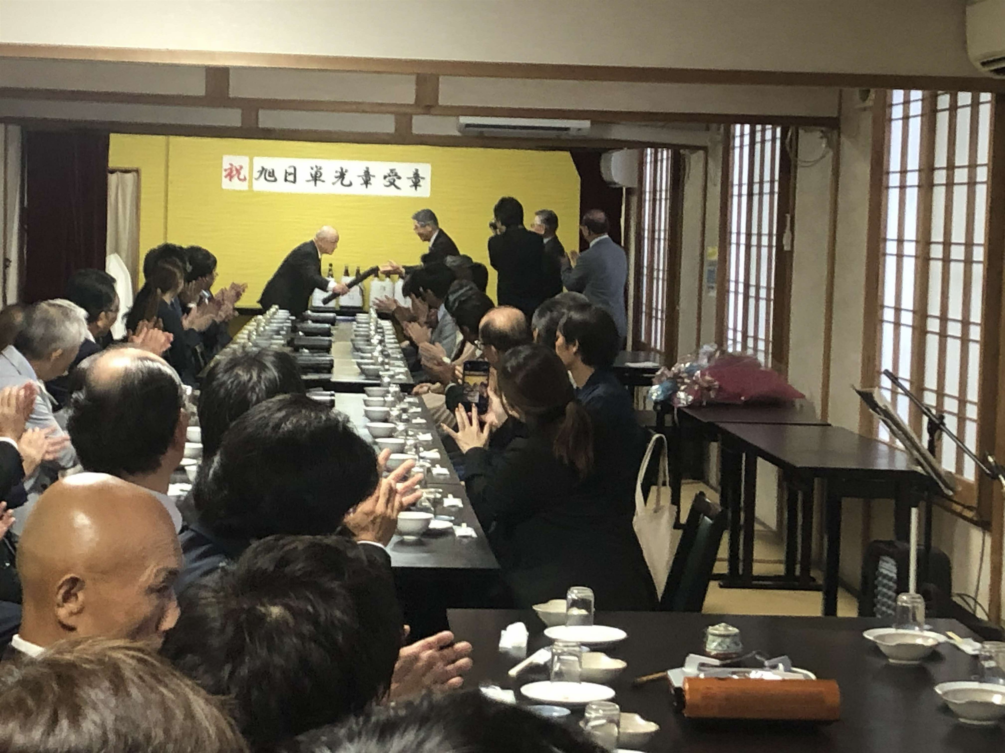祝賀会風景