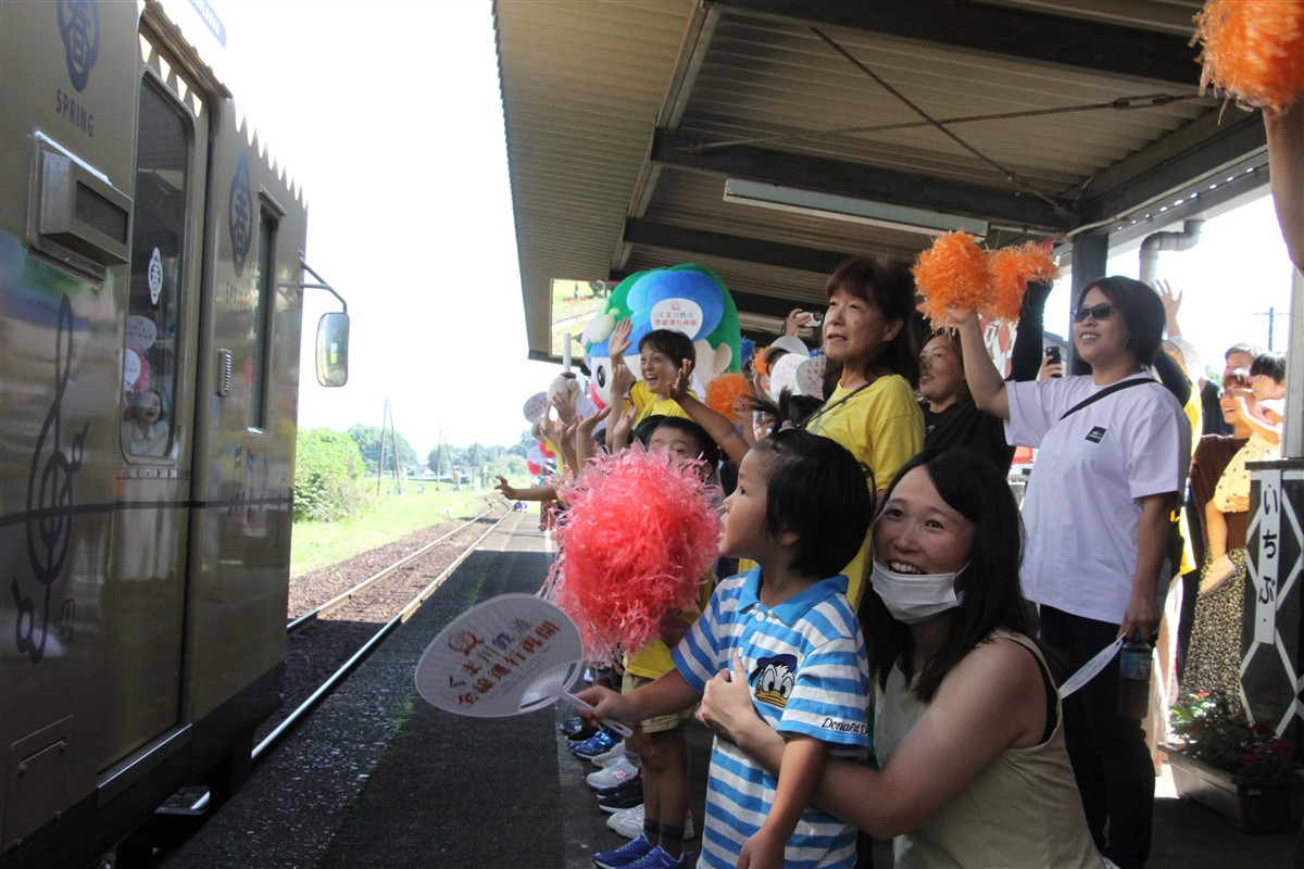 くま川鉄道全線運行再開！！の画像